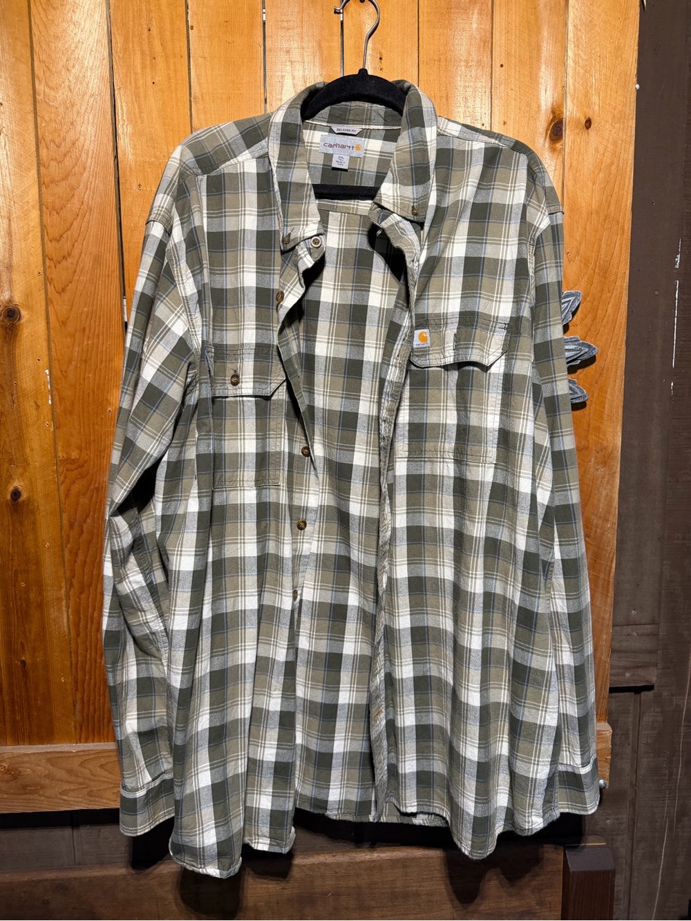 Carhartt Fort Plaid Long Sleeve Shirt